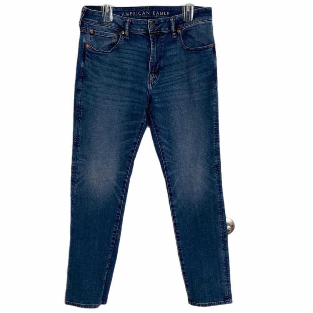 American Eagle Outfitters Airflex+ Slim Straight Men’s Jeans Size 34x321